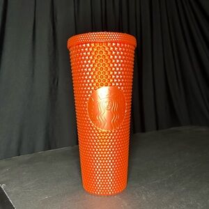 Starbucks sunset Orange Textured Tumbler